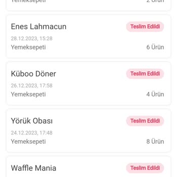 Yemeksepeti Yetkisiz Kart İşlemi Mağduriyeti