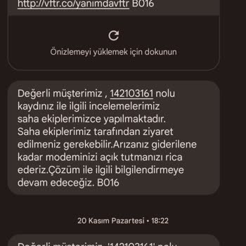 Vodafone Net İnternet Sürekli Kesilip Duruyor