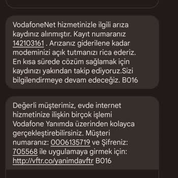 Vodafone Net İnternet Sürekli Kesilip Duruyor