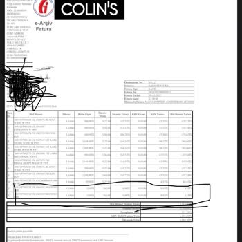 Colin's Mağazası Bez Poşet İşgüzarlığı