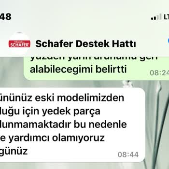 Schafer Su Isıtıcımın Arıza Sorunu Ve Yedek Parça Çilesi