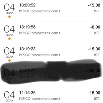 iyzico Karttan İzinsiz Para Çekme
