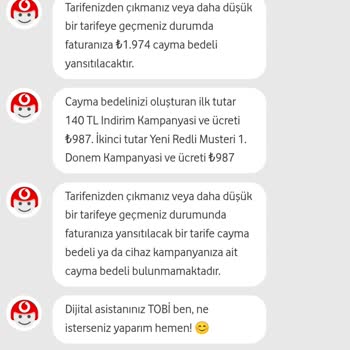 Vodafone Tutarsızlığı! Ve Tobiyi İstemiyorum