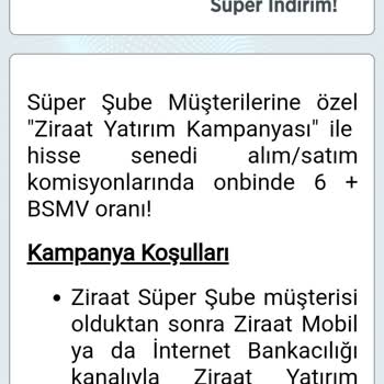 Ziraat Yatırımın Ayrımcılığı.