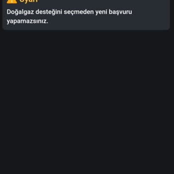 Sosyal Dayanışma Vakfı Doğal Gaz Yardımı Başvurusu Sorunu