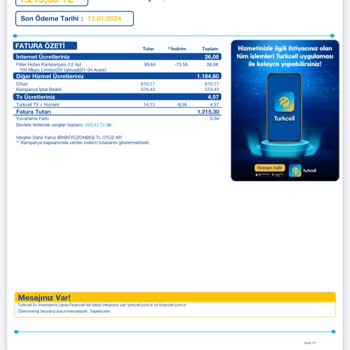 Turkcell 1 Yıllık İnternet Tüketimine 2 Yıl TV Plus Ücreti Almıştır.