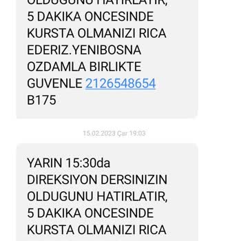 Özdamla Sürücü Kursları Özdamla Sürücü Kursu Yenibosna Fiyasko