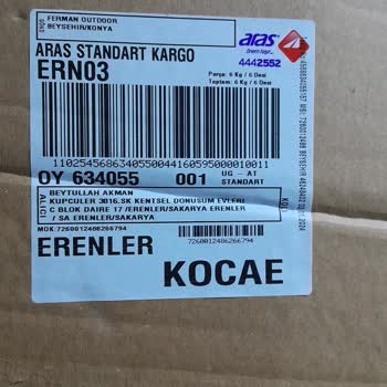 Aras Kargo Kargom Güvende Değil.