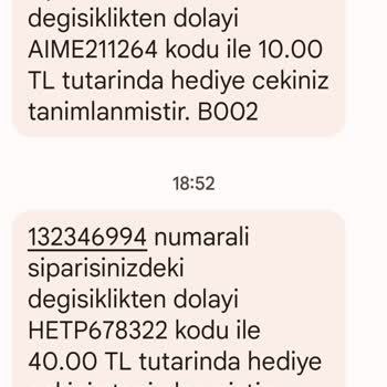 Hepsiburada Hediye Çekinin Birleştirilmemesi Ve Müşterileri Mağduriyeti