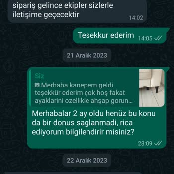 Bellona Bakırköy İncirli Şubesi Şikayet