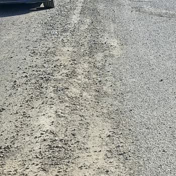 Tekirdağ Büyükşehir Belediyesinin Temizlemediği Pis Yollar.