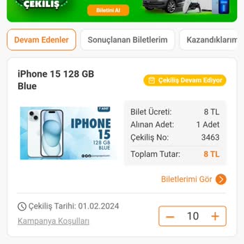 Trendyol Çekiliş Silindi Paramı İade Et