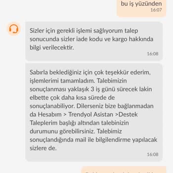 Trendyol Kullanmadığım Ürün İçin Paramı Yatırmıyorlar İadem Reddedildi