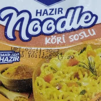 Berona Noodle Noodle İçinden Kıl Çıktı