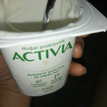 Danone Tikveşli Saç Çıktı İçinden