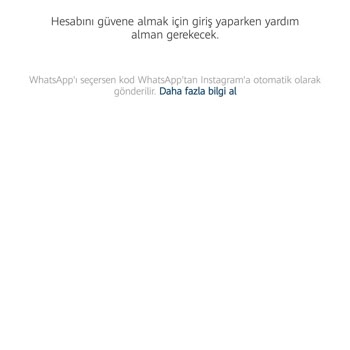 Instagram Hesabıma Giremiyorum (Şifre ve E-postaya Erişim Var)