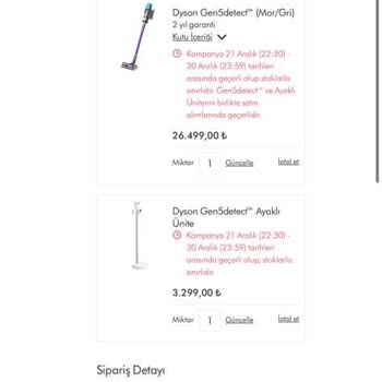 Dyson.com.tr Pişmanlıktır Dikkat