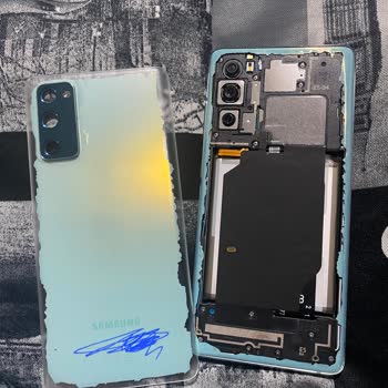 Samsung S20fe Arka Kapak Sökülmesi.
