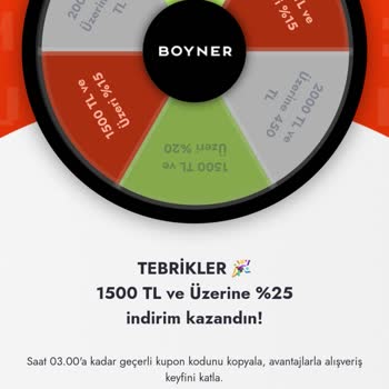 Boyner İndirim Kodu Hatası