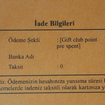 DeFacto Eksik Para İadesi