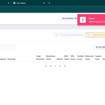 Bimasraf Masraf Yönetim Uygulamasına Giriş Sorunu