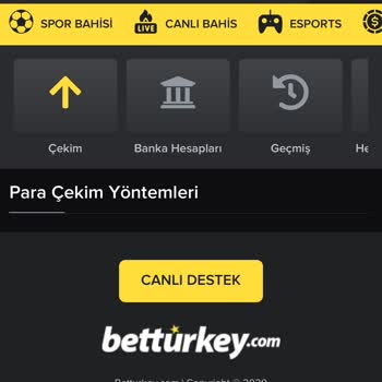 Betturkey Para Çekme Sorunu