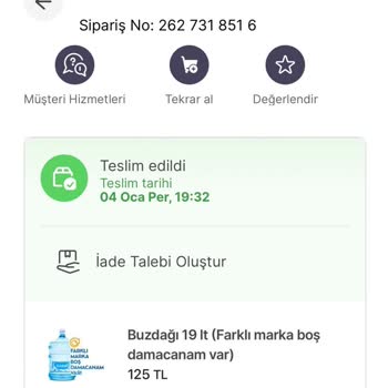 Hepsiburada Su Teslimat Sorunu