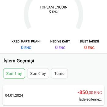 Enuygun.com Encoinim Kayboldu, Bilet Alamıyorum