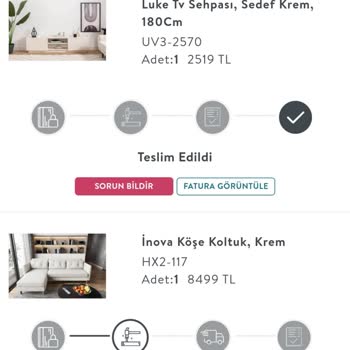 Vivense Aylardır Koltuğu Göndermiyor İade Yapmıyor!