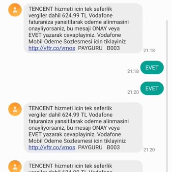 Tencent Games Türkiye Haksız Mobil Ödeme Mağduriyeti Ve Virüs Sorunu