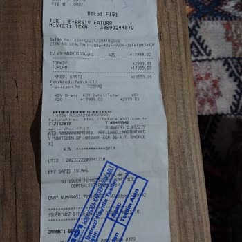 A101'den Elektronik Eşya Alıp Pişman Oldum