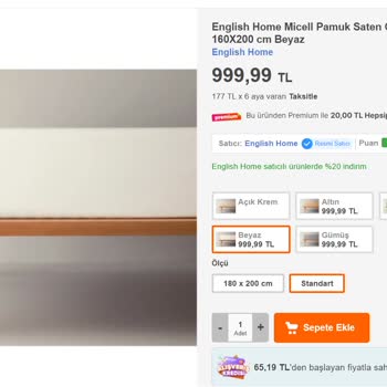 English Home Ürünlerin Gönderilmemesi Ve Tedarik Sorunu İle İlgili Şikayet