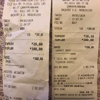 Arjantin Döner & Kebap Çifte Sipariş Ve Çift Ücret.