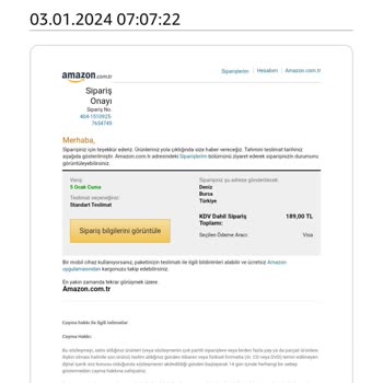 Amazondan Oyun Tetiği