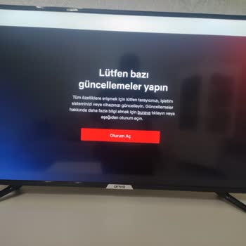Onvo Netflix Açamama Ve Güncelleme Sorunu