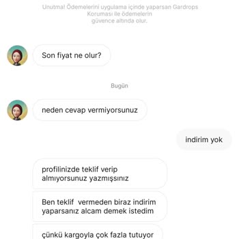 Gardropstaki Seviyesizlik Ve Kargo Ücreti Yalanı