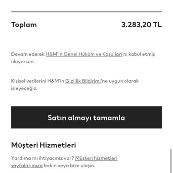 H&M Sipariş Oluşturmadan Defalarca Para Çekiyor