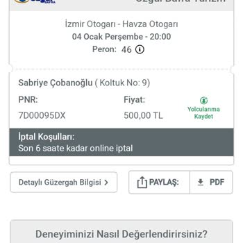 Özgül Bafra Turizm Otobüs Firmasının Sorumsuz Davranışı