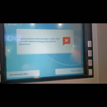 Halkbank Param Alıkonuldu, 1 Seneyi Geçti Alamadım