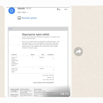 Dyson Sipariş İptali Ve Müşteri Mağduriyeti