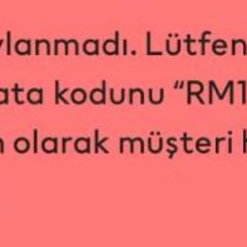 H&M Habersiz Çekim, Oluşmayan Sipariş, Çalıntı Hk.