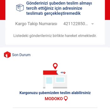 Aras Kargo Dağıtılmayan Kargo Şubede Bekletiliyor