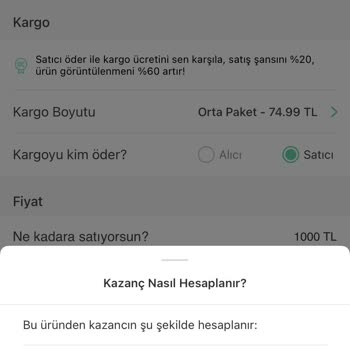 Dolap Komisyon Ve Kargo Ücretleri Çok Fazla