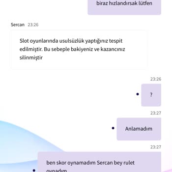 Onwin Sitesinde Haksız Sıfırlama!