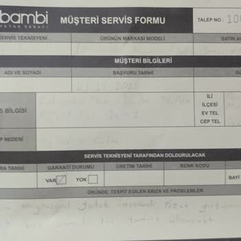 Bambi Yatak Yatağımın Değişimini İstiyorum