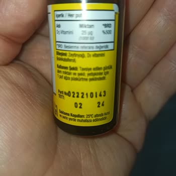 Orzax İlaç Son Kullanma Tarihine Yakın D Vitamini Hüsranı