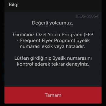 THY Bilet Alamıyoruz Sürekli Hata Veriyor Yıllardır.
