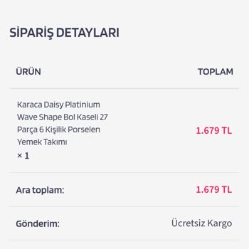 Çeyiz Satın Al Şikayeti