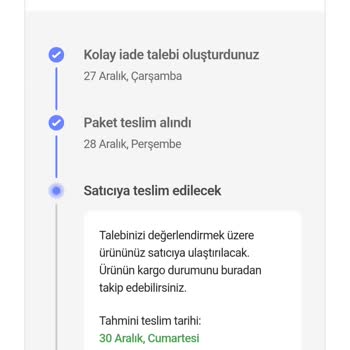 hepsiJET Hepsiburada Hepsijet İade Kargo Ortada Yok