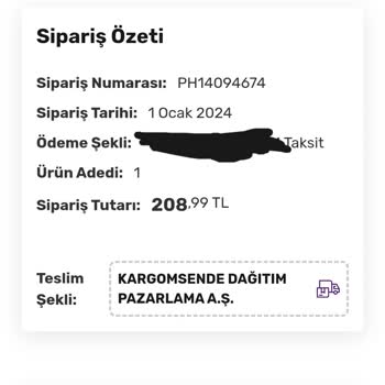 Gratis Ürün Kargolama Süreci